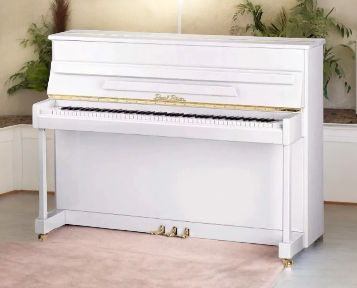 Акустическое пианино Pearl River QU1-EU110 WH